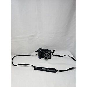 Olympus SP-350 8.0MP Digital Camera 3x Optical Zoom Black Tested Working- READ
